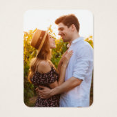 100x Wedding Website QR Code Foto Eucalyptus RSVP Visitekaartje (Achterkant)