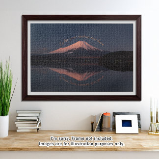 [1014] Mt.Fuji – Reflections of a Scarlet Dawn Legpuzzel