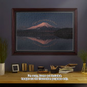 [1014] Mt.Fuji – Reflections of a Scarlet Dawn Legpuzzel