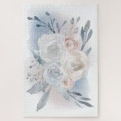 1014 pieken | watercolor flowers legpuzzel (Verticaal)