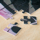 1014 Puzzel - Lippenstift Urban Street Art Legpuzzel (Zijkant)