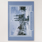 1014 stuks Braunschweig Church Winter Snowy Legpuzzel (Verticaal)