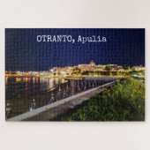 1014 stuks Personalized Otranto by night, Apulië Legpuzzel (Horizontaal)