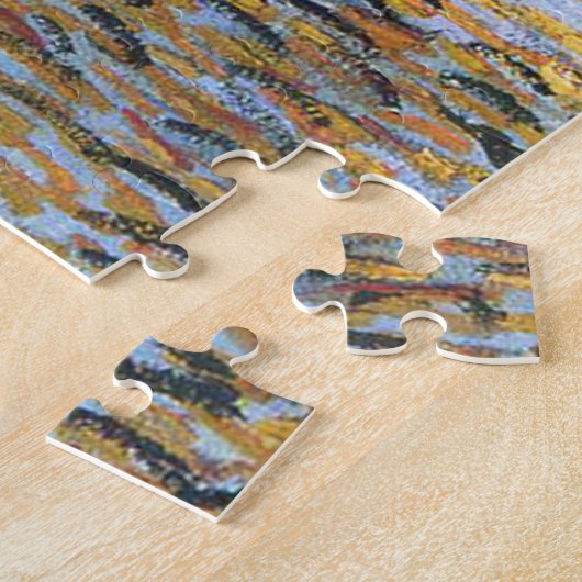 1014 stuks Puzzle Cafe Terrace Legpuzzel (Zijkant)