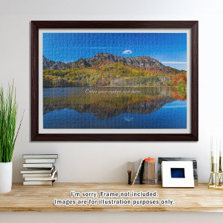 [1014] Togakushi Mountains – Autumn Reflections Legpuzzel