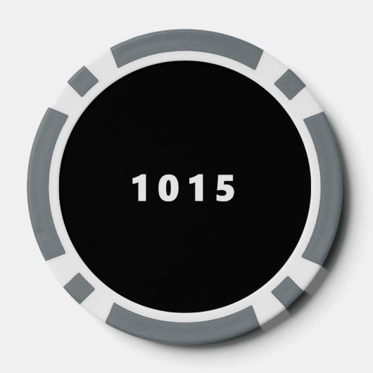 1015 Poker Chips (Achterkant)