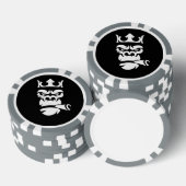 1015 Poker T-shirt Chips (Opstapeling)