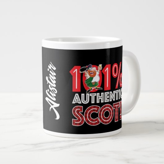 101% Authentic SCOT! Grote Koffiekop (Voorkant rechts)