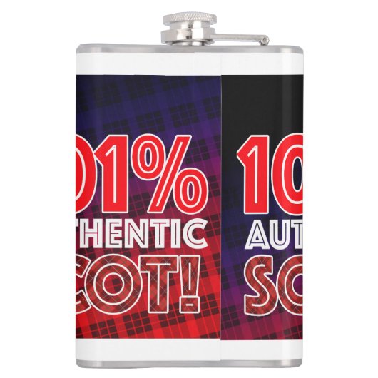 101% Authentic Scot Heupfles (Achterkant)