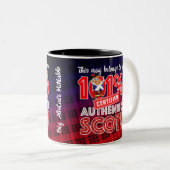 101% AUTHENTIEK SCHOT TWEEKLEURIGE KOFFIEMOK (Voorkant rechts)