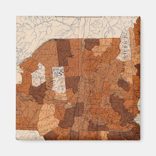 101 Consumptie NY, NJ, New England Magneet (Voorkant)