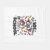 101 dagen school Dalmatian puppy Fleece Deken (Voorkant (Horizontaal))