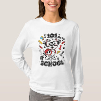 101 Dagen School Leuk T-Shirt | Terug naar School