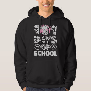 101 dagen school Lieve Dalmatiër hond 100 dagen sl Hoodie