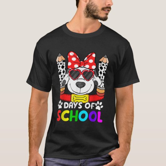 101 dagen schoolleraar 100 dagen smarte t-shirt (Voorkant)