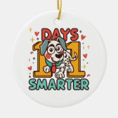101 Dagen Slimmer Dalmatiër Hond Keramisch Ornament (Voorkant)