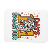 101 Dagen Slimmer Dalmatische Hond Magneet (Horizontaal)