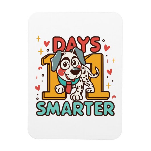 101 Dagen Slimmer Dalmatische Hond Magneet (Verticaal)