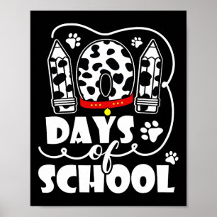 101 dagen van de Dalmatische Dog van de School 100 Poster