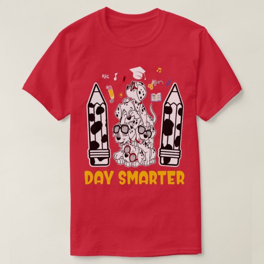 101 dagen van de Dalmatische hond van de school, 1 T-shirt (Design voorkant)