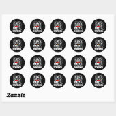 101 dagen van de Dalmatische school jongens meisje Ronde Sticker (Vel)