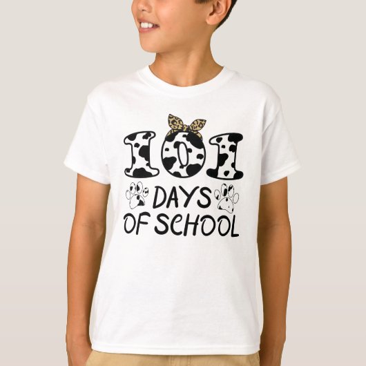 101 dagen van de Dalmatische schoolverlamming T-shirt (Voorkant)