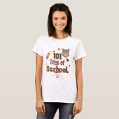 101 dagen van school Dalmatische kat T-shirt (Voorkant volledig)