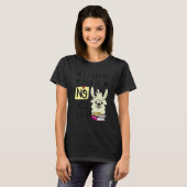 101 Days Of Pre-K No Prob Llama 101 Days Of School T-shirt (Voorkant volledig)