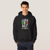101 Days School Dog 100 Days Smarter Students_2 Hoodie (Voorkant volledig)