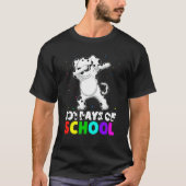 101 Days Smarter Dog Lover School Teachers Student T-shirt (Voorkant)