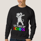 101 Days Smarter Dog Lover School Teachers Student Trui (Voorkant)