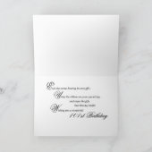 101 de Gift en de Lelies van de Verjaardag van Kaart (Binnen)