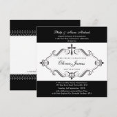 101-Denise - CHRISTENING UITNODIGT :: viva 5SQ Kaart (Voorkant / Achterkant)