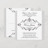 101-Denise - CHRISTENING UITNODIGT :: viva 5SQ Kaart (Voorkant / Achterkant)