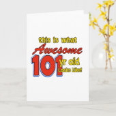 101 DESIGN VAN DE VERJAARDAG VAN DE JAAR HET OUDE KAART (Gele Bloem)