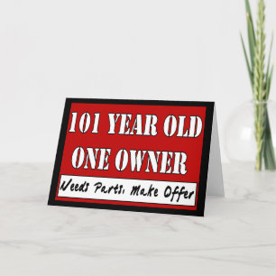 101 éénjarigen Één Eigenaar - de Delen van Kaart