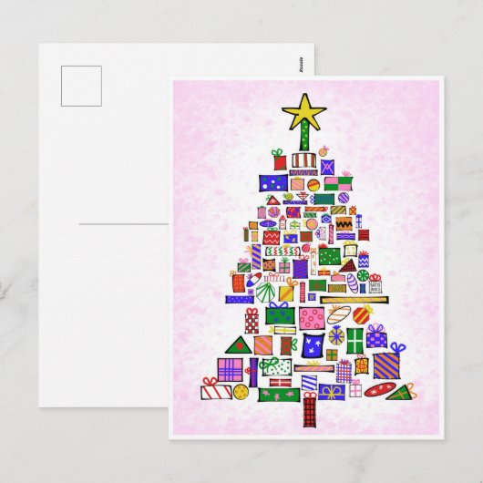 101 Geschenken Feestdagenkaart (Voorkant / Achterkant)