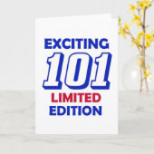 101 het Ontwerp van de verjaardag Kaart (Gele Bloem)