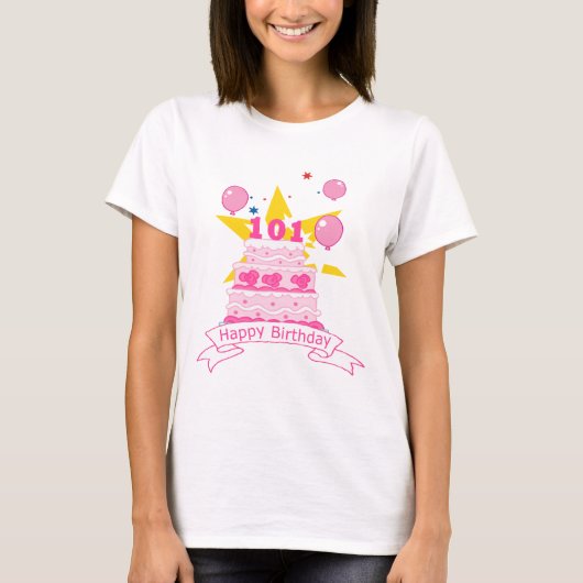 101 jaar oude vogelkook t-shirt (Voorkant)