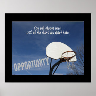 #101 (Matte) Basketball Poster