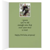 101 Oude verjaardag Genoeg je rode Beer (Binnen (Rechts))