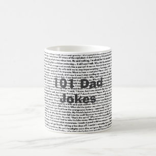 101 Papa grapt, grappige papa Koffiemok
