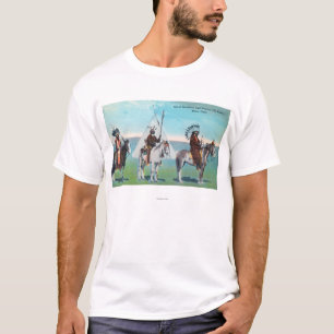 101 Ranch Uitzicht of Chief Goodboy and Braves T-shirt
