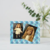 101 Sasha Silk Dress Postkarte Briefkaart (Staand voorkant)