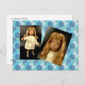 101 Sasha Silk Dress Postkarte Briefkaart (Voorkant / Achterkant)