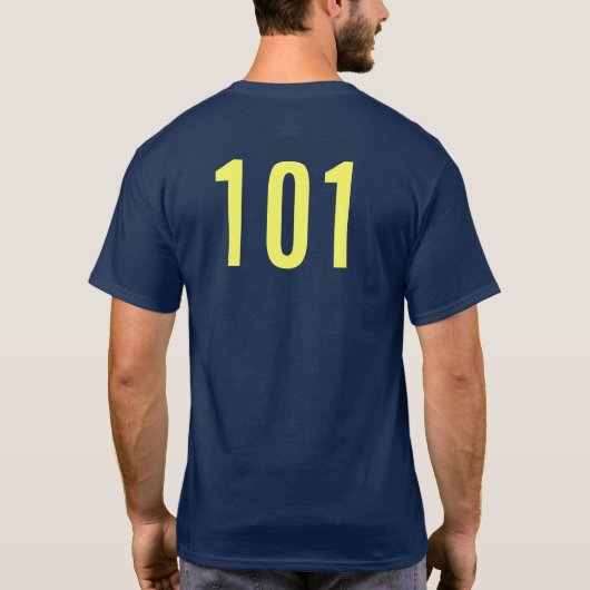 101 t-shirt (Achterkant)