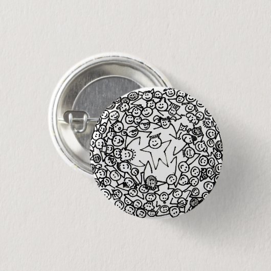 101 Vrienden Button (Voorkant /achterkant)