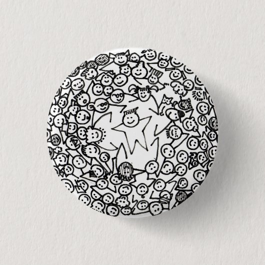 101 Vrienden Button (Voorkant)