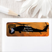 101e ABN airborne divisie schreeuwende adelaars pa Etiket (Insitu)