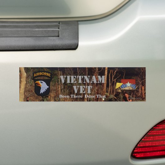 101e ABN-airborne division screaming eagles Bumpersticker (Op auto)